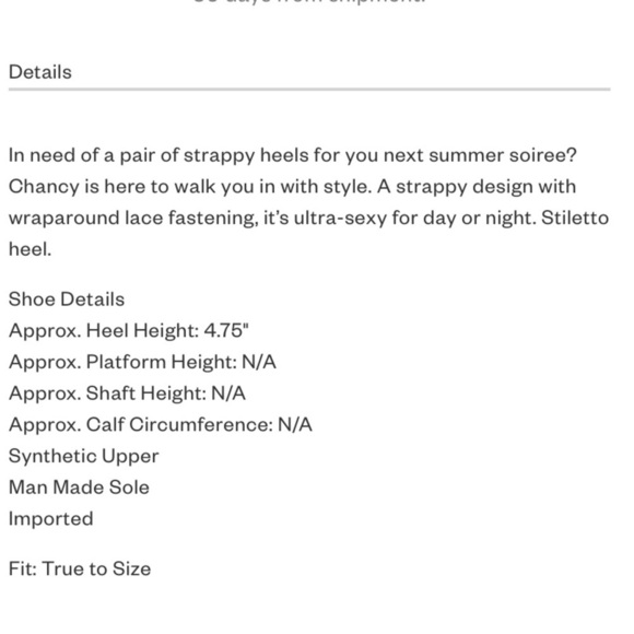 JustFab Chancy Blush Strappy Heels - Picture 7 of 7